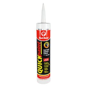 QUICKPAINT ACRYLIC CAULK WHITE 10.1 FL. OZ.