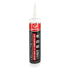 STRONG BOND ADHESIVE & SEALANT 9.0 FL. OZ. WHITE HEAVY DUTY